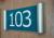 Info Door Sign 5x14,8cm-10 τεμ